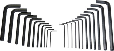 ALLENKEY MTS SET MM/AF 2 1653