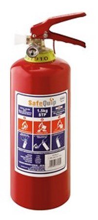 FIRE EXTINGUISHER W/BRACKET 1.5KG