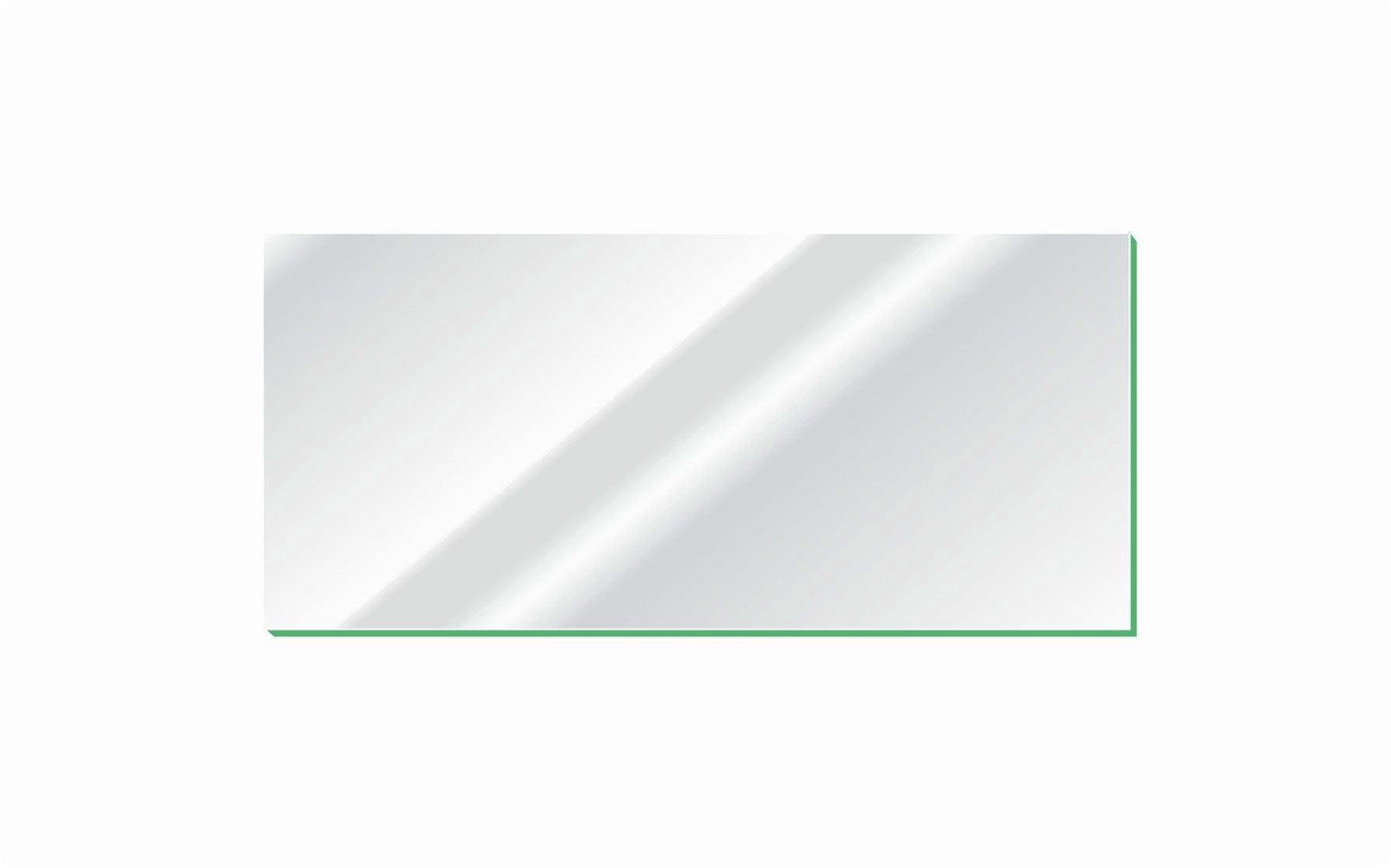 LENS MATWELD CLEAR POLYTEC PLAST 108X51
