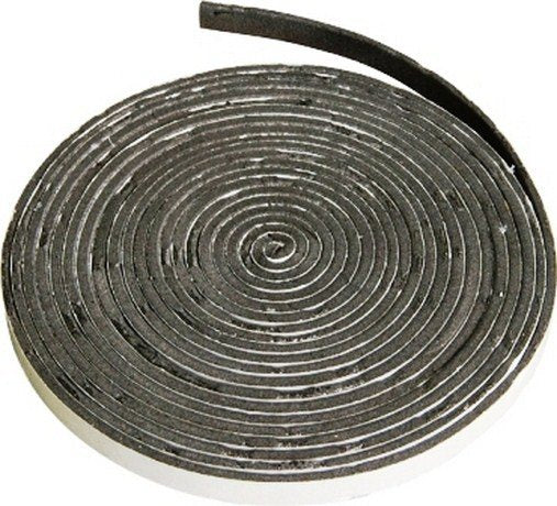 WEATHER STRIP SGT 15X25MMX3M BLACK