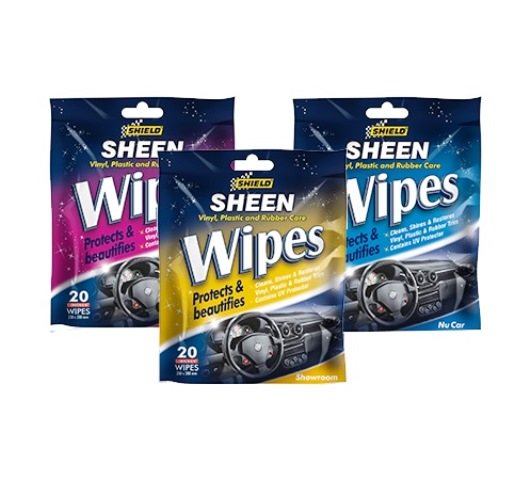 SHIELD SHEEN INTERIOR WIPES SH150