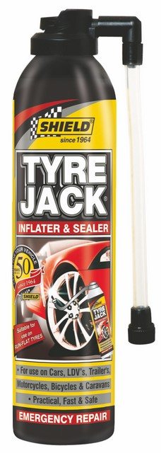 SHIELD TYRE INFLATOR 340ML SH114