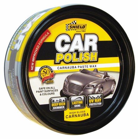 SHIELD CAR POLISH PASTE 300ML SH130