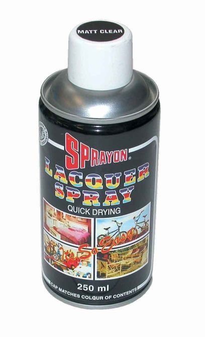SPRAYON PAINT CLEAR MATT 250ML