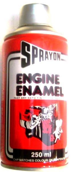 SPRAYON PAINT ENGINE ENAMEL SHAM/GREEN