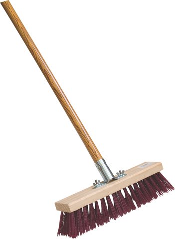 BROOM S/BOK P/FORM BRITE BROWN 380MM