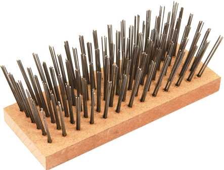 BRUSH S/BOK WIRE BLOCK COARSE 166