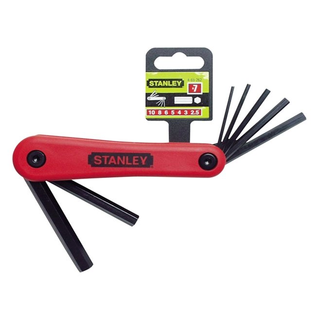 ALLENKEY STANLEY FLD 2.5-10MM 69-262