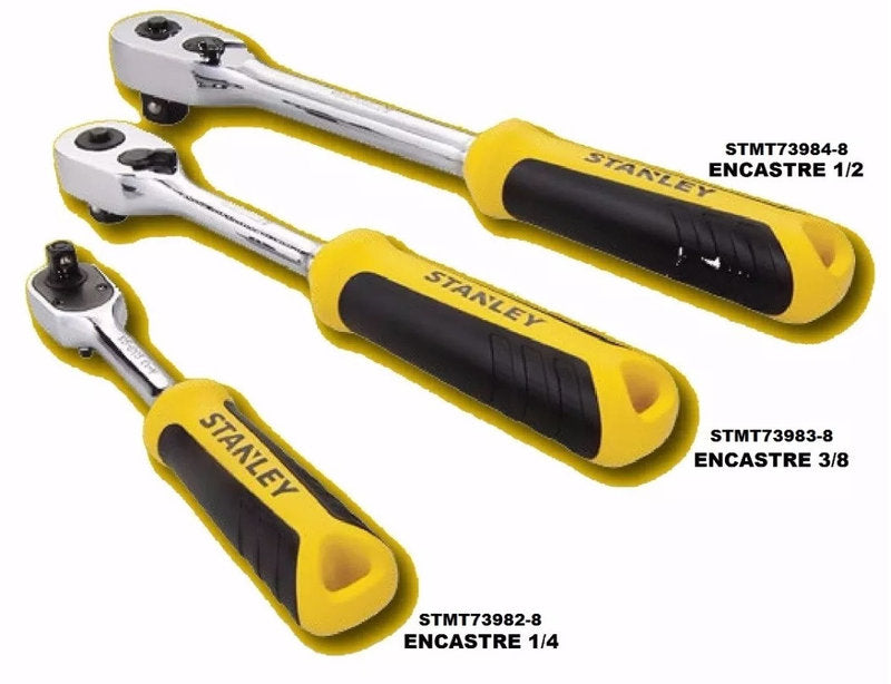 RATCHET STANLEY 1/4``DR B/HX STMT73982-8