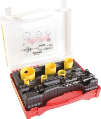 HOLESAW STARRETT KIT 16-51MM KFC06022