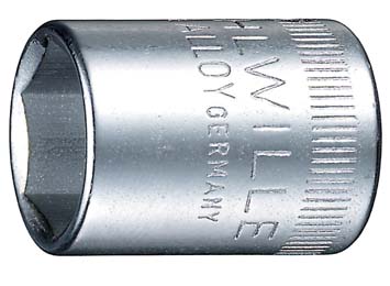 SOCKET S/WILLE HEX 1/4DR 40 8MM