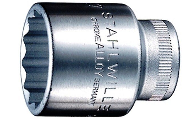 SOCKET S/WILLE BIHEX 1/2DR 50A 19/32``