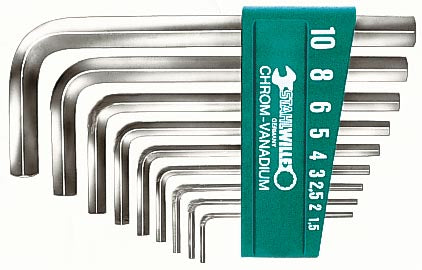 ALLENKEY S/WILLE SET 10760ACV