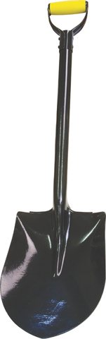 ROUND NOSE SHOVEL STEEL SHAFT