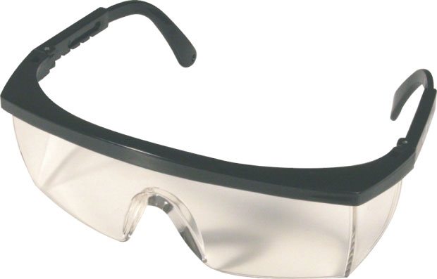 SPECTACLE MATSAFE CLEAR BLACK FRAME