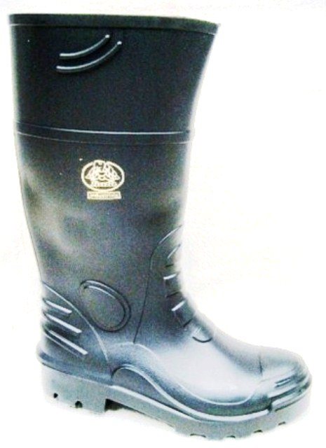 GUMBOOT BATA RHINO STEEL CAP BLK SIZE 10