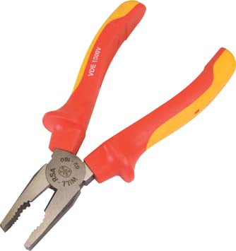 PLIER WILL COMB 62/180MM-VDE 1000V