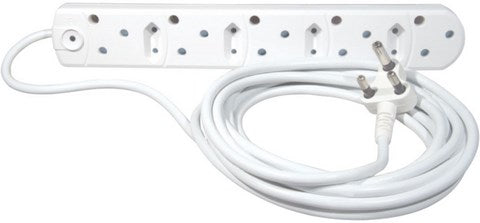 ELEC MTS.PREPAC MULTIPLUG 9WAY 5M CORD