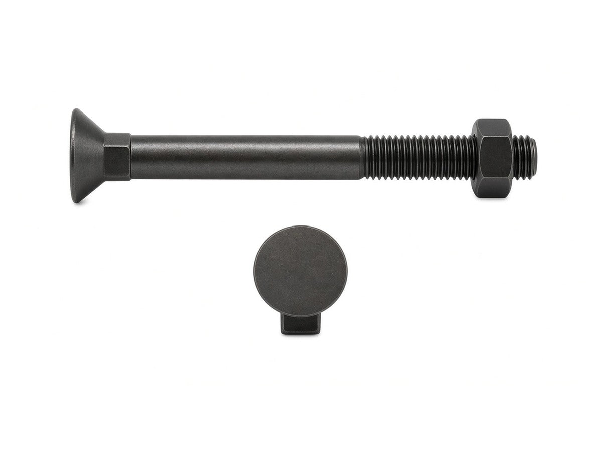Plough Bolts DIN 608, Mild Steel Grade 4.8, M16 x 65 MM