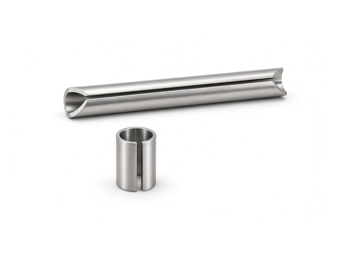 Spring Pins, DIN 1481I, Stainless Steel Grade 18/8 - (A2) 304, M2 x 6 MM