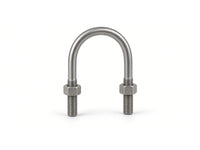 U-Bolts, Stainless Steel Grade 18/8 - (A2) 304, M8