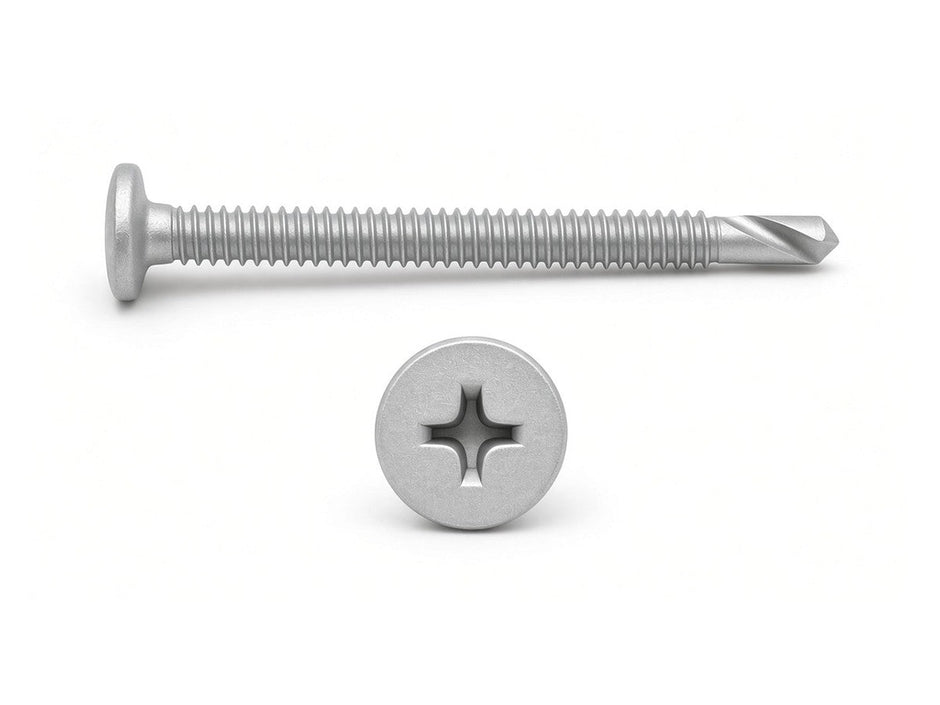 Roofing Self Drilling Screws, Case Hardened Steel, 5.5 mm x 38 MM