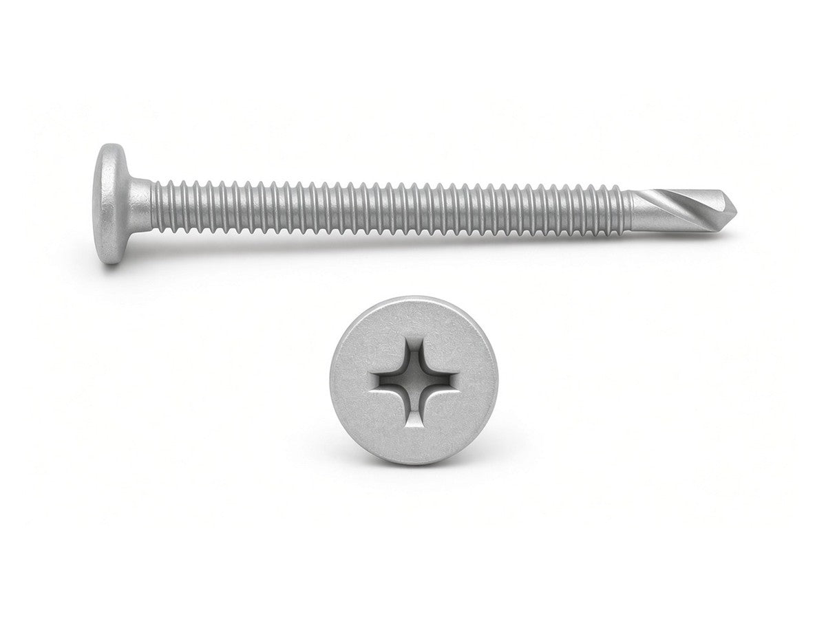 Roofing Self Drilling Screws, Case Hardened Steel, 5.5 mm x 38 MM