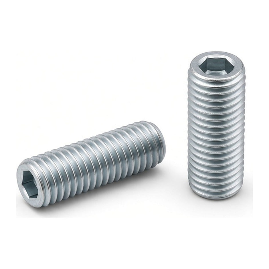 Hexagon Socket Head Set (grub) Screws, ISO 4029D, Alloy Grade 45H, Zinc Plated, M14 x 16 MM