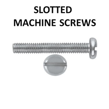 PAN HEAD SLOTTED MACHINE SCREW DIN 85 PAN HEAD SLOTTED MACHINE SCREW DIN 85