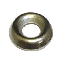 CUP WASHERS, NICKLE PLATED, #6