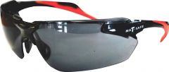 SPECTACLE MATSAFE BLK/RED DUAL FR SMOKED