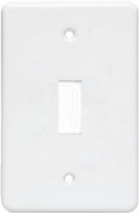 ELEC MTS SWITCH COVER PLATE 1L LOOSE L