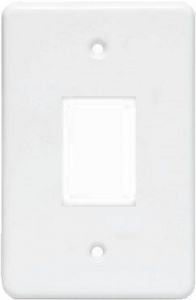 ELEC MTS SWITCH COVER PLATE 3L LOOSE CT