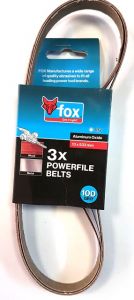 ABR FOX P/FILE BELT 10X457MM 100G 