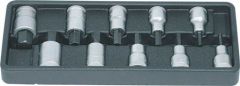 SOCKET GEDORE SET A/KEY 1/2 IN19PM-10