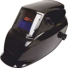 HELMET MATWELD AUTO DARK ADJ SHINEY BLK