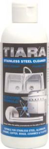 TIARA CLEANER S/STEEL CANISTER 180G 