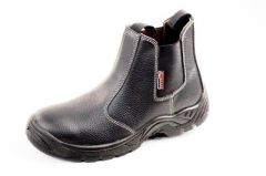SAFETY BOOT CHELSEA S/CAP BLK 55 #06
