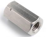 HEX COUPLING NUTS, DIN 6334, ZINC PLATED, M20