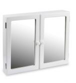 MTS HOME DOUBLE BATHROOM CABINET WHITE