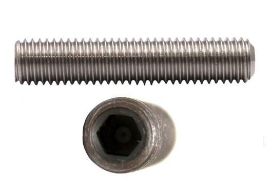 Nuts & Bolts and Screws Store  Stainless Steel Fasteners Online   Cup Point - Set Screws - Socket Products